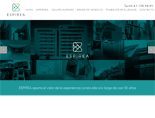 Tablet Screenshot of espirea.com